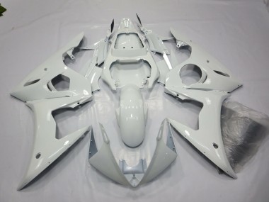 Blanc Brillant 05 R6 Carénage Moto