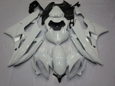 Blanc Brillant 06-07 R6 Carénage Moto