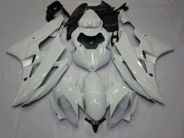 Blanc Brillant 06-07 R6 Carénage Moto Blanc Brillant 06-07 R6 Carénage Moto