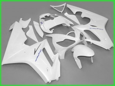 Blanc Brillant 06-08 Daytona 675 Carénage Moto