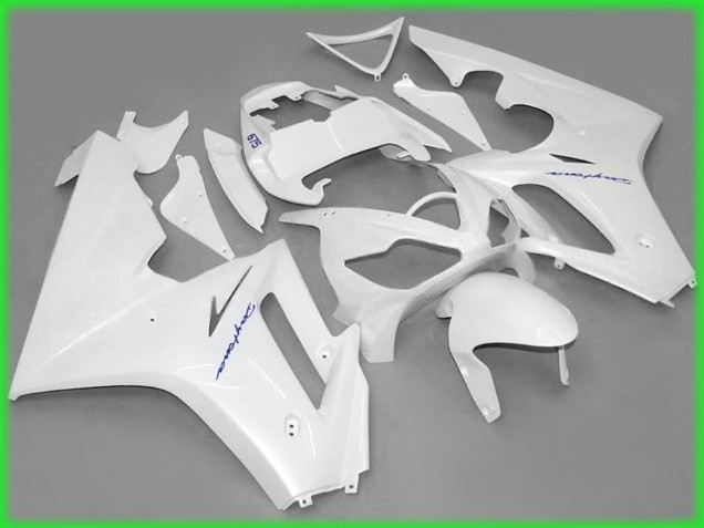 Blanc Brillant 06-08 Daytona 675 Carénage Moto