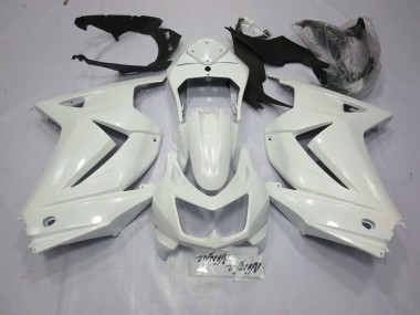 Blanc Brillant 08-12 Ninja 250 Carénage Moto