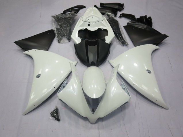 Blanc Brillant 09-11 R1 Carénage Moto Blanc Brillant 09-11 R1 Carénage Moto