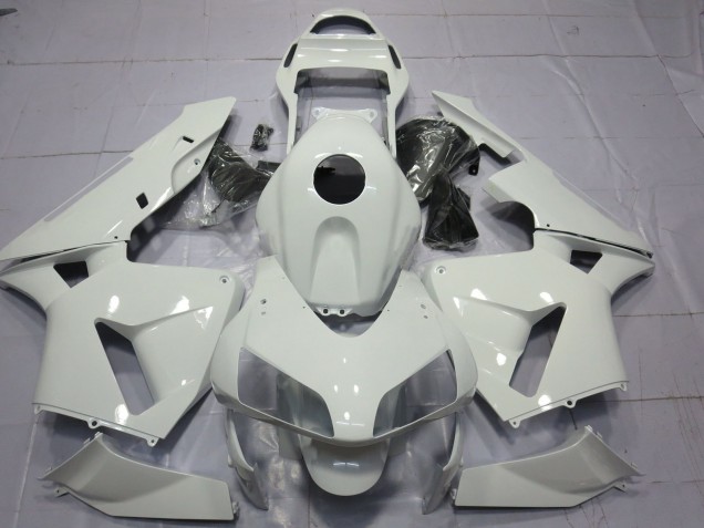 Blanc Brillant Uni 03-04 CBR600RR Carénage Moto Blanc Brillant Uni 03-04 CBR600RR Carénage Moto