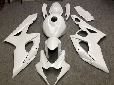 Blanc Brillant Uni 05-06 GSXR 1000 Carénage Moto