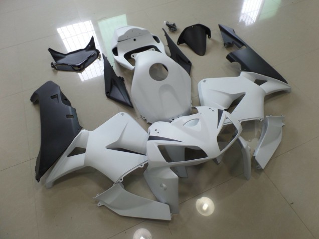Blanc Mat & Noir 05-06 CBR600RR Carénage Moto Blanc Mat & Noir 05-06 CBR600RR Carénage Moto