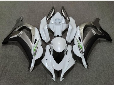 Blanc Nacré & Argent 16-19 ZX10R Carénage Moto