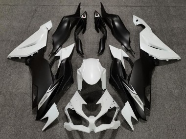 Blanc Nacré Mat & Noir 19-23 ZX6R Carénage Moto
