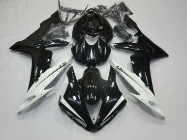 Blanc & Noir 04-06 R1 Carénage Moto