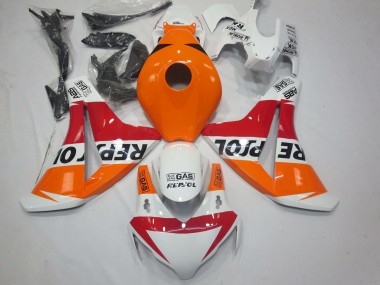 Blanc Repsol 08-11 CBR1000RR Carénage Moto