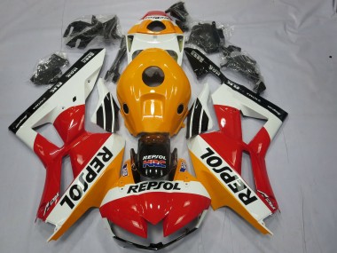 Blanc Repsol 13-23 CBR600RR Carénage Moto