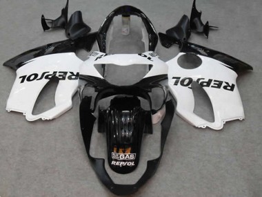 Blanc Repsol 99-00 CBR600 F4 Carénage Moto