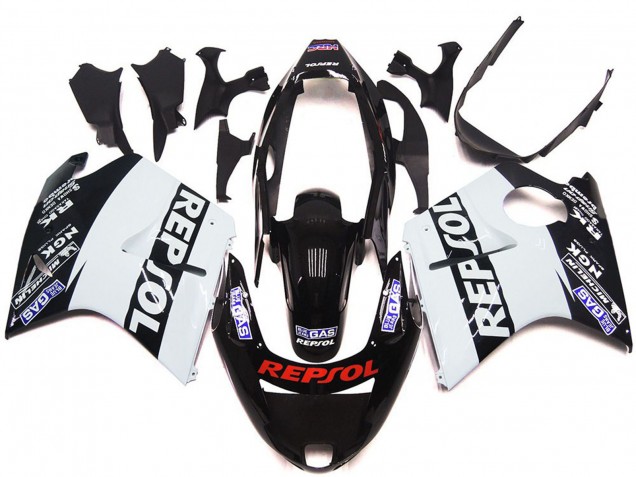 Blanc Repsol Brillant 96-07 CBR1100XX Carénage Moto Blanc Repsol Brillant 96-07 CBR1100XX Carénage Moto