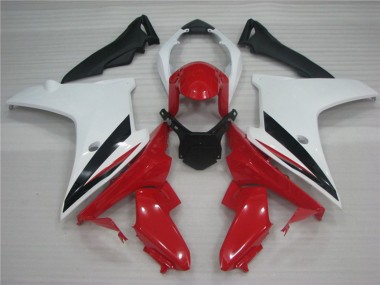 Blanc Rouge & Noir 11-12 CBR600F Carénage Moto