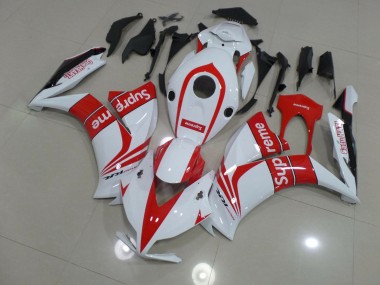Blanc Suprême 12-16 CBR1000RR Carénage Moto
