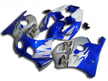 Bleu Argent & Blanc 90-98 CBR250RR Carénage Moto