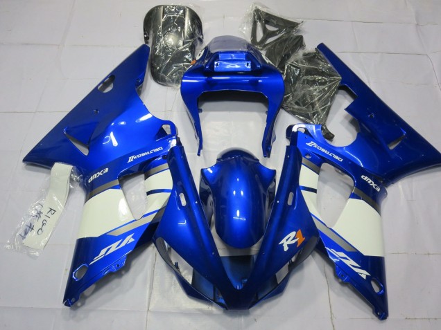 Bleu & Blanc 00-01 R1 Carénage Moto Bleu & Blanc 00-01 R1 Carénage Moto