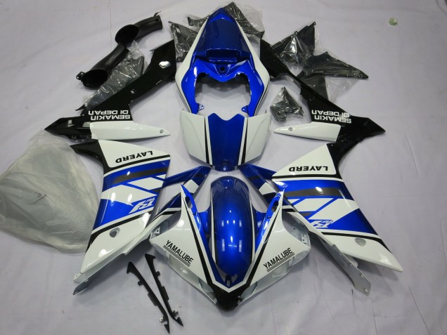 Bleu & Blanc 07-08 R1 Carénage Moto Bleu & Blanc 07-08 R1 Carénage Moto