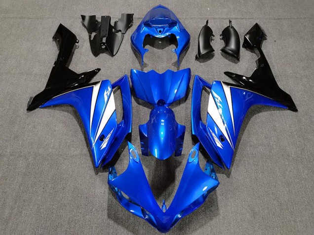 Bleu Blanc & Noir 07-08 R1 Carénage Moto Bleu Blanc & Noir 07-08 R1 Carénage Moto