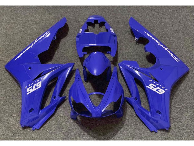 Bleu Brillant 06-08 Daytona 675 Carénage Moto