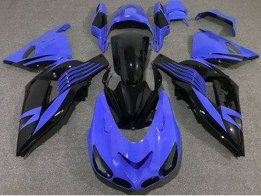 Bleu Brillant 06-11 ZX14R Carénage Moto