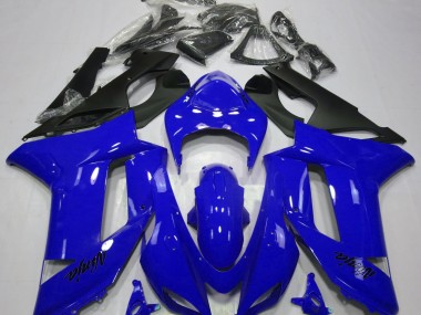 Bleu Brillant 07-08 ZX6R Carénage Moto
