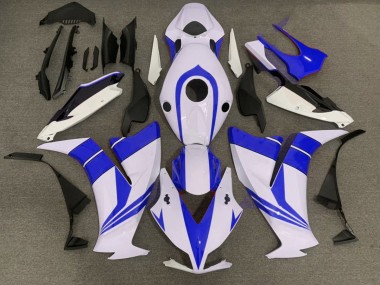 Bleu Brillant & Blanc 12-16 CBR1000RR Carénage Moto