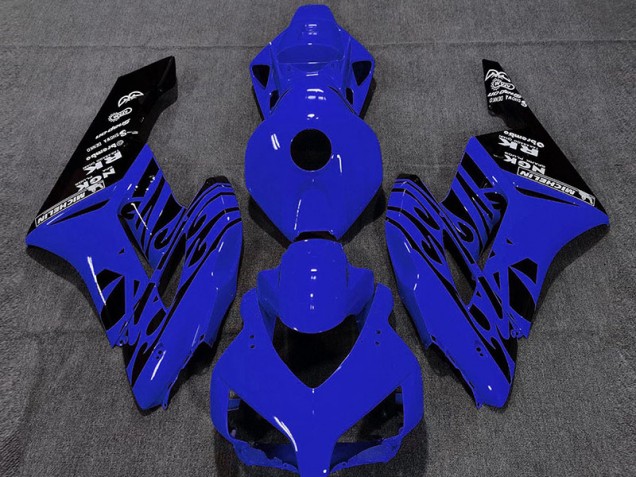 Bleu Brillant Flamme 04-05 CBR1000RR Carénage Moto Bleu Brillant Flamme 04-05 CBR1000RR Carénage Moto
