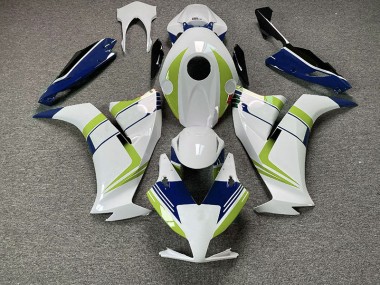 Bleu Brillant & Jaune Haute Visibilité 12-16 CBR1000RR Carénage Moto