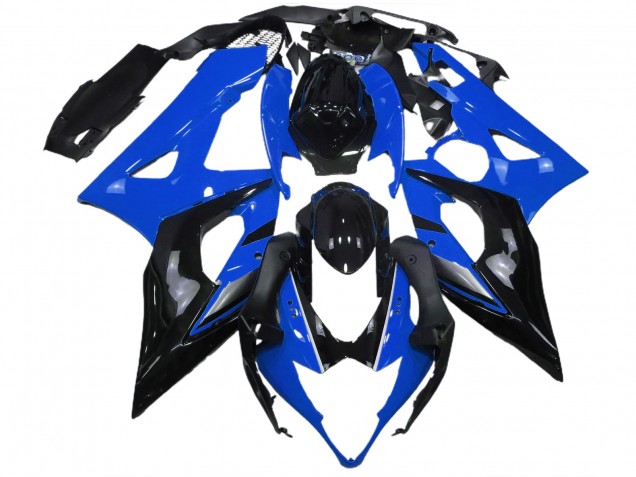 Bleu Brillant & Noir 05-06 GSXR 1000 Carénage Moto Bleu Brillant & Noir 05-06 GSXR 1000 Carénage Moto