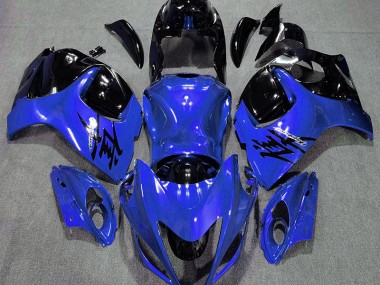Bleu Brillant & Noir 08-20 GSXR 1300 Carénage Moto