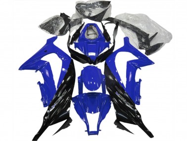 Bleu Brillant & Noir 11-15 ZX10R Carénage Moto