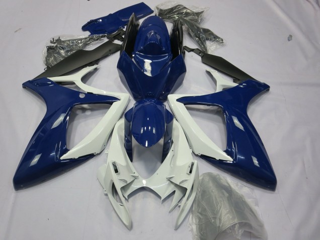 Bleu Brillant Profond 06-07 GSXR 600-750 Carénage Moto Bleu Brillant Profond 06-07 GSXR 600-750 Carénage Moto