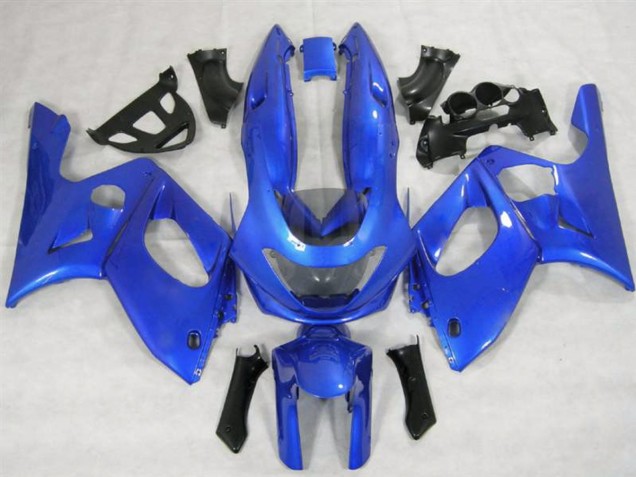Bleu Brillant Vibrant 98-07 YZF600 Carénage Moto Bleu Brillant Vibrant 98-07 YZF600 Carénage Moto