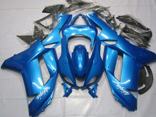 Bleu Clair 07-08 ZX6R Carénage Moto Bleu Clair 07-08 ZX6R Carénage Moto