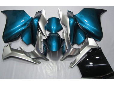 Bleu Clair & Argent 10-13 VFR1200 Carénage Moto