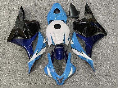 Bleu Clair & Blanc 09-12 CBR600RR Carénage Moto