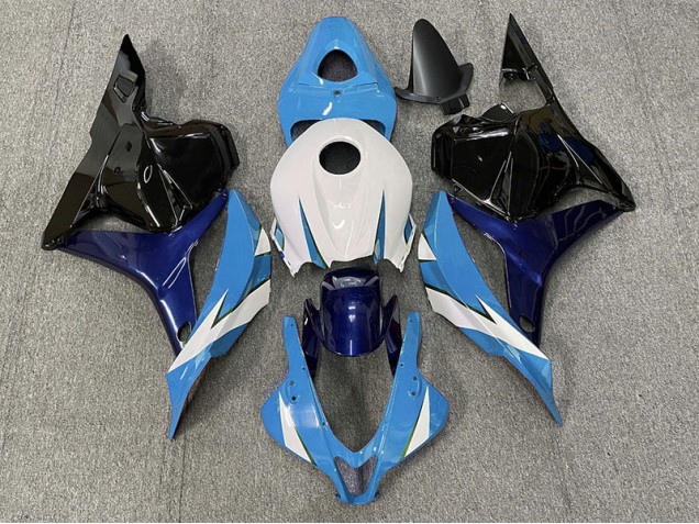 Bleu Clair & Blanc 09-12 CBR600RR Carénage Moto Bleu Clair & Blanc 09-12 CBR600RR Carénage Moto