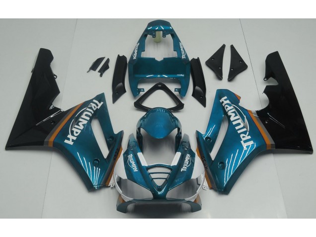 Bleu Clair Brillant 09-12 Daytona 675 Carénage Moto Bleu Clair Brillant 09-12 Daytona 675 Carénage Moto