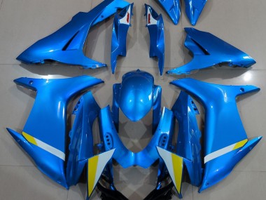 Bleu Clair Brillant 11-24 GSXR 600-750 Carénage Moto