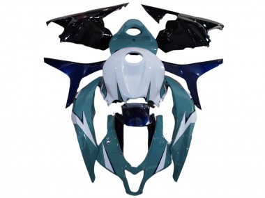 Bleu Clair Brillant & Bleu 09-12 CBR600RR Carénage Moto