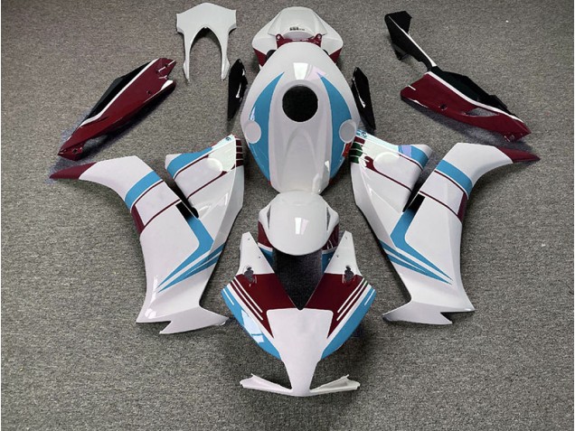 Bleu Clair Brillant & Marron 12-16 CBR1000RR Carénage Moto Bleu Clair Brillant & Marron 12-16 CBR1000RR Carénage Moto