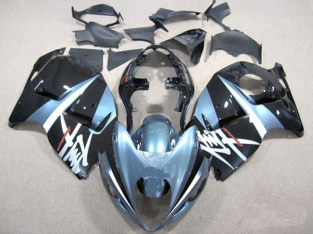 Bleu Clair & Noir 97-07 GSXR 1300 Carénage Moto Bleu Clair & Noir 97-07 GSXR 1300 Carénage Moto