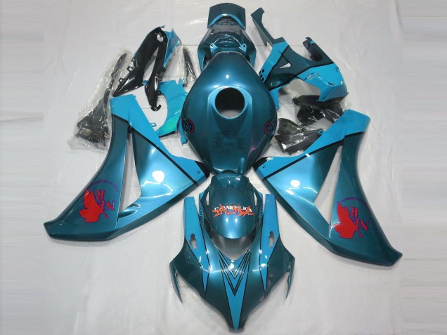 Bleu Clair Personnalisé 08-11 CBR1000RR Carénage Moto Bleu Clair Personnalisé 08-11 CBR1000RR Carénage Moto