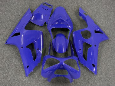 Bleu Foncé Uni 03-04 ZX6R Carénage Moto