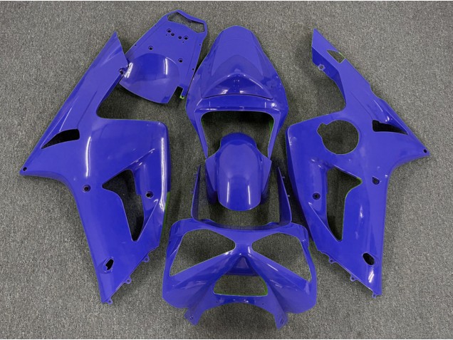 Bleu Foncé Uni 03-04 ZX6R Carénage Moto Bleu Foncé Uni 03-04 ZX6R Carénage Moto