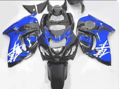 Bleu & Gris 08-20 GSXR 1300 Carénage Moto