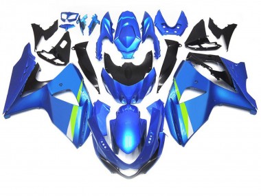 Bleu Mat 09-16 GSXR 1000 Carénage Moto