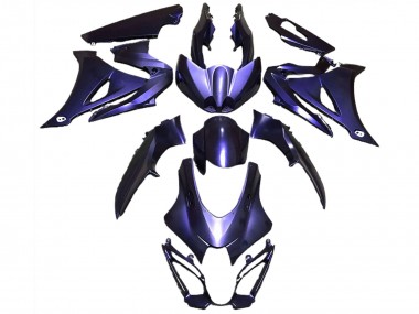 Bleu Mat 17-23 GSXR 1000 Carénage Moto
