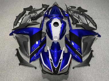 Bleu Noir & Blanc 15-18 R3 Carénage Moto